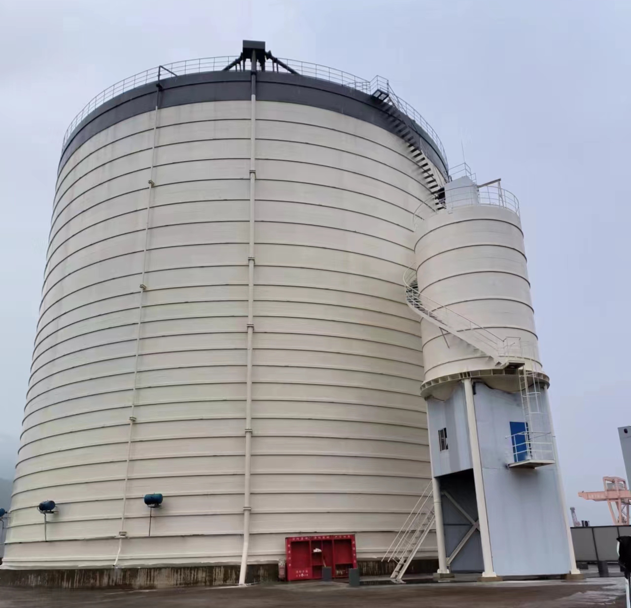 四会10万吨水泥钢板库